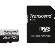 Card de memorie Transcend MicroSDXC 350V 256GB Class 10 UHS-I U3 +SD adapter