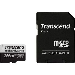 Card de memorie Transcend MicroSDXC 350V 256GB Class 10 UHS-I U3 +SD adapter