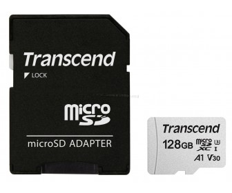 Card de memorie Transcend MicroSDXC350 Class 10 UHS-I U1 + SD adapter