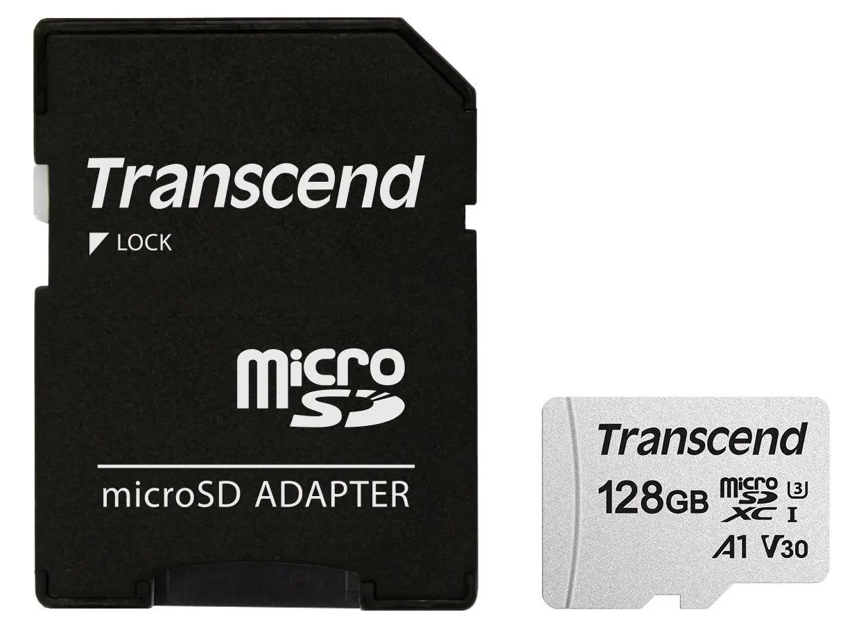 Card de memorie Transcend MicroSDXC350 Class 10 UHS-I U1 + SD adapter