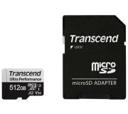 Card memorie Transcend USD340S microSDXC 340S 512GB Class 10 + SD adapter