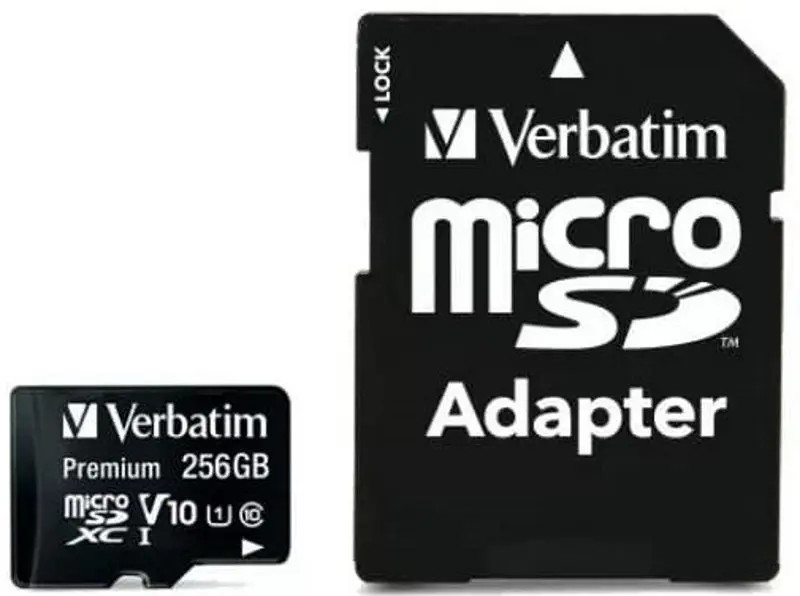 Карта памяти Verbatim 44087 microSDXC 256Gb class 10
