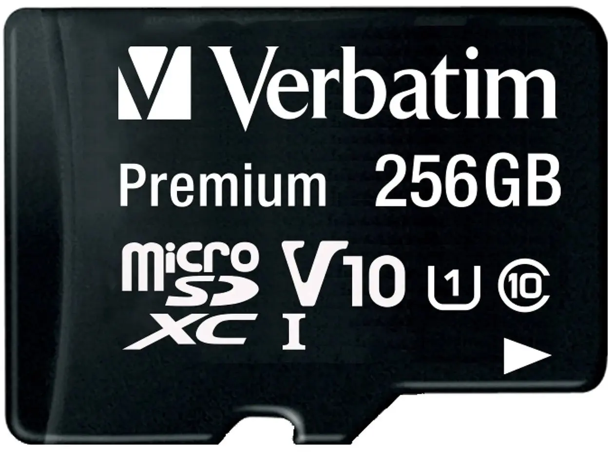 Карта памяти Verbatim 44087 microSDXC 256Gb class 10