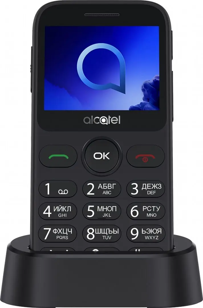 Telefon mobil Alcatel 2019 Single (Metallic Gray)