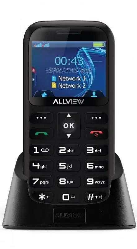Telefon mobil Allview D2 Senior (Black)