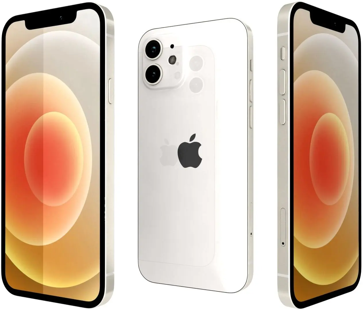 Telefon mobil Apple iPhone 12 4GB/128GB (White) - 5