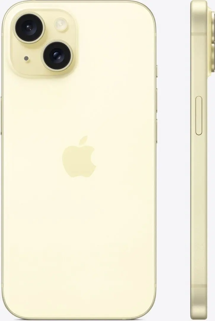 Мобильный телефон Apple iPhone 15 Dual 6GB/256GB (Yellow) - 3