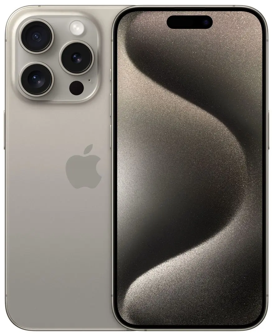 Telefon mobil Apple iPhone 15 Pro Dual 8GB/128GB (Natural Titanium)