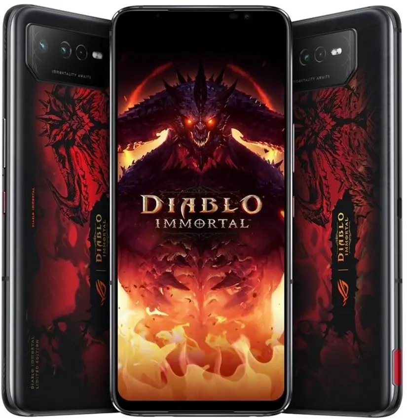 Telefon mobil Asus Rog Phone 6 Diablo Immortal Edition 5G Dual 16GB/512GB (Black/Red)
