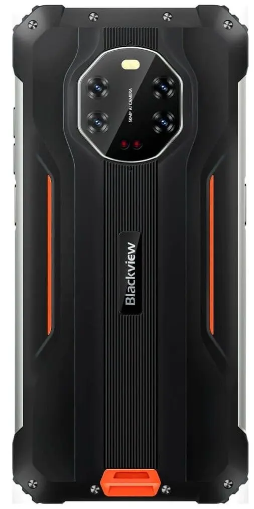 Мобильный телефон Blackview BL8800 Duos 8GB/128GB (Black/Orange) - 2