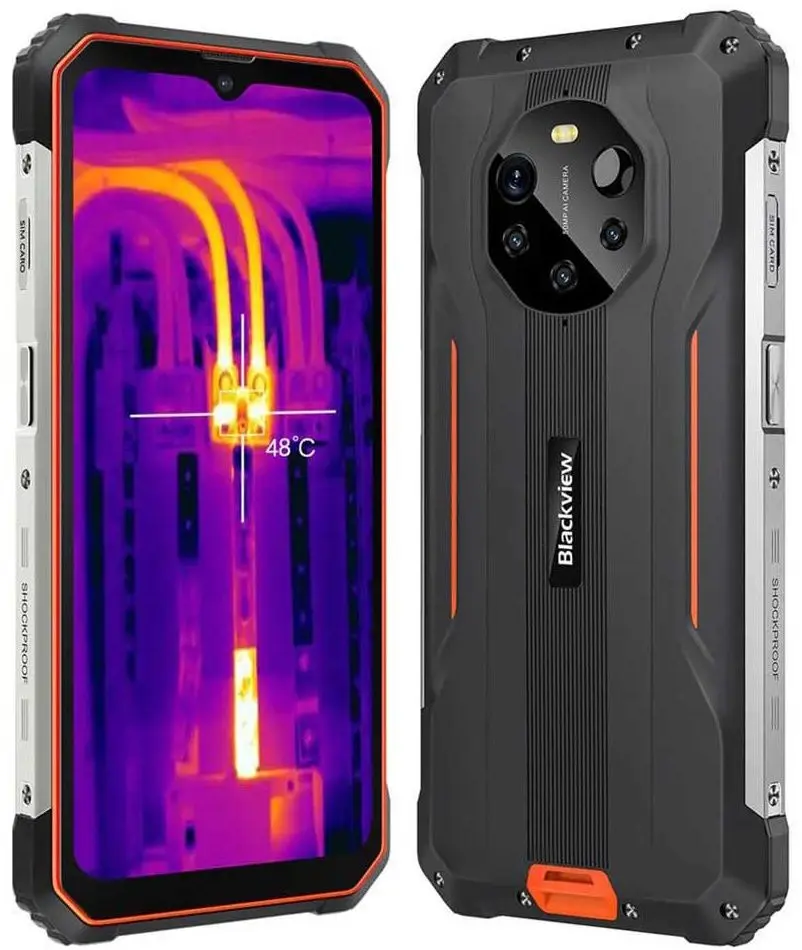 Мобильный телефон Blackview BL8800 Pro 8GB/128GB (Orange/Black) - 7