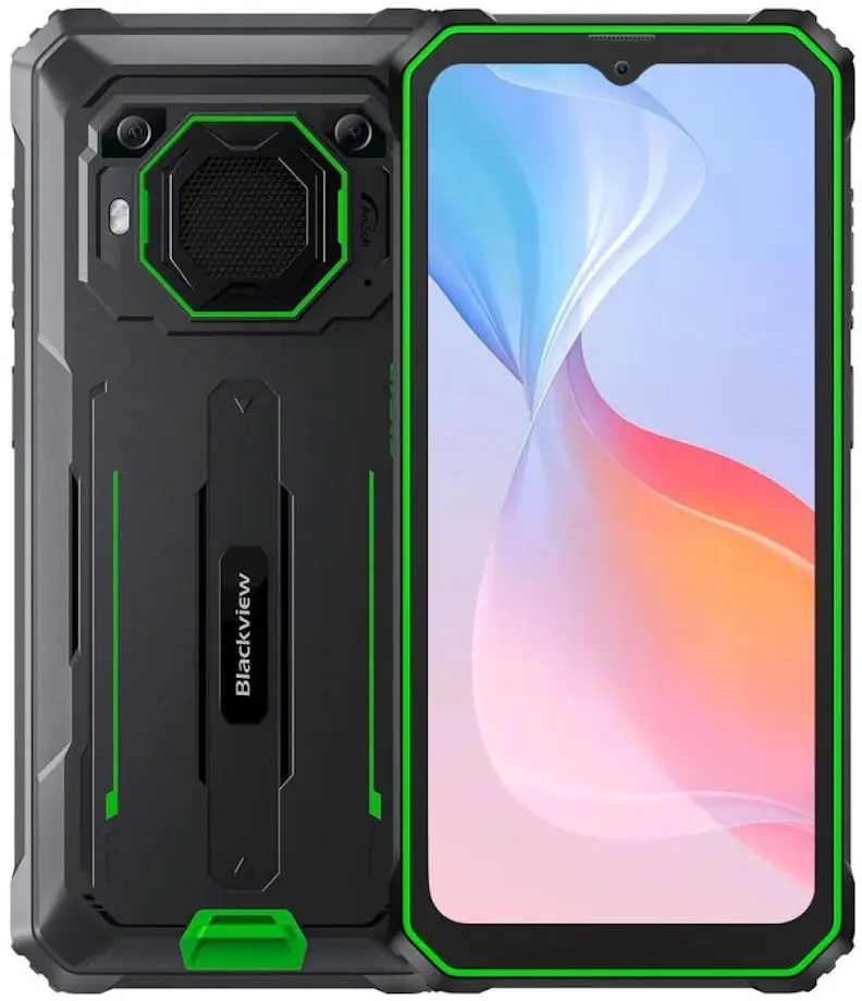 Мобильный телефон Blackview BV6200 Pro Dual 4GB/128GB (Black/Green) - 3