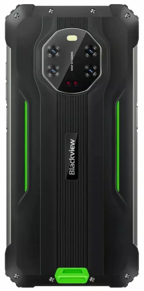Мобильный телефон Blackview BV8800 Dual 8GB/128GB (Black/Green) - 4