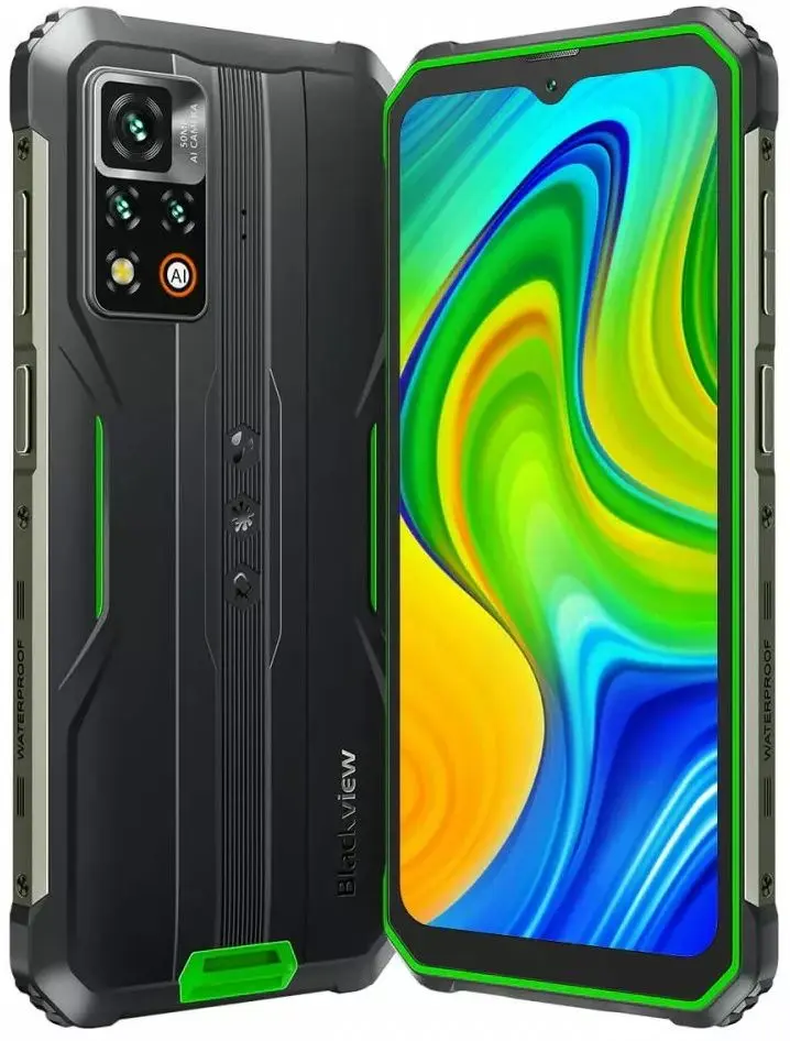 Мобильный телефон Blackview BV9200 Dual 8GB/256GB (Black/Green) - 3