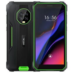 Telefon mobil Blackview Oscal S60 Duos 3GB/16GB (Black/Green) Thumb