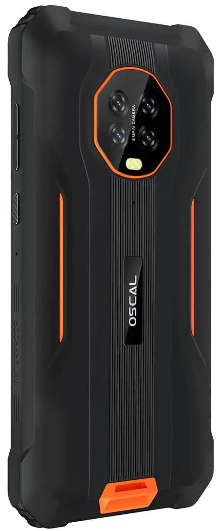 Telefon mobil Blackview Oscal S60 Duos 3GB/16GB (Black/Orange) - 4