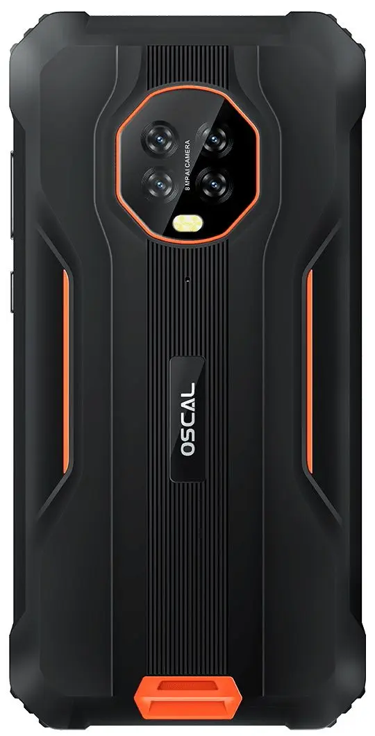Мобильный телефон Blackview Oscal S60 Pro Night Version Duos 4GB/32GB (Black/Orange) - 2