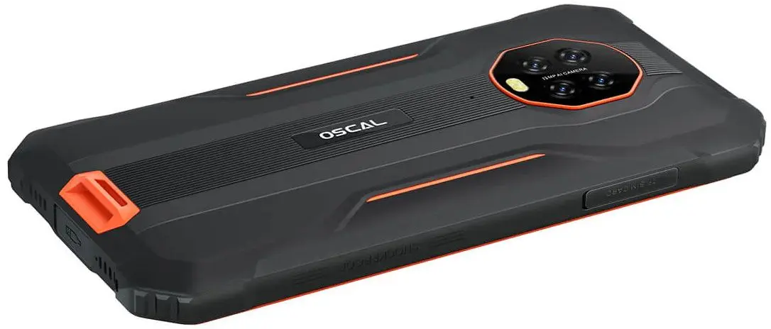 Мобильный телефон Blackview Oscal S60 Pro Night Version Duos 4GB/32GB (Black/Orange) - 3