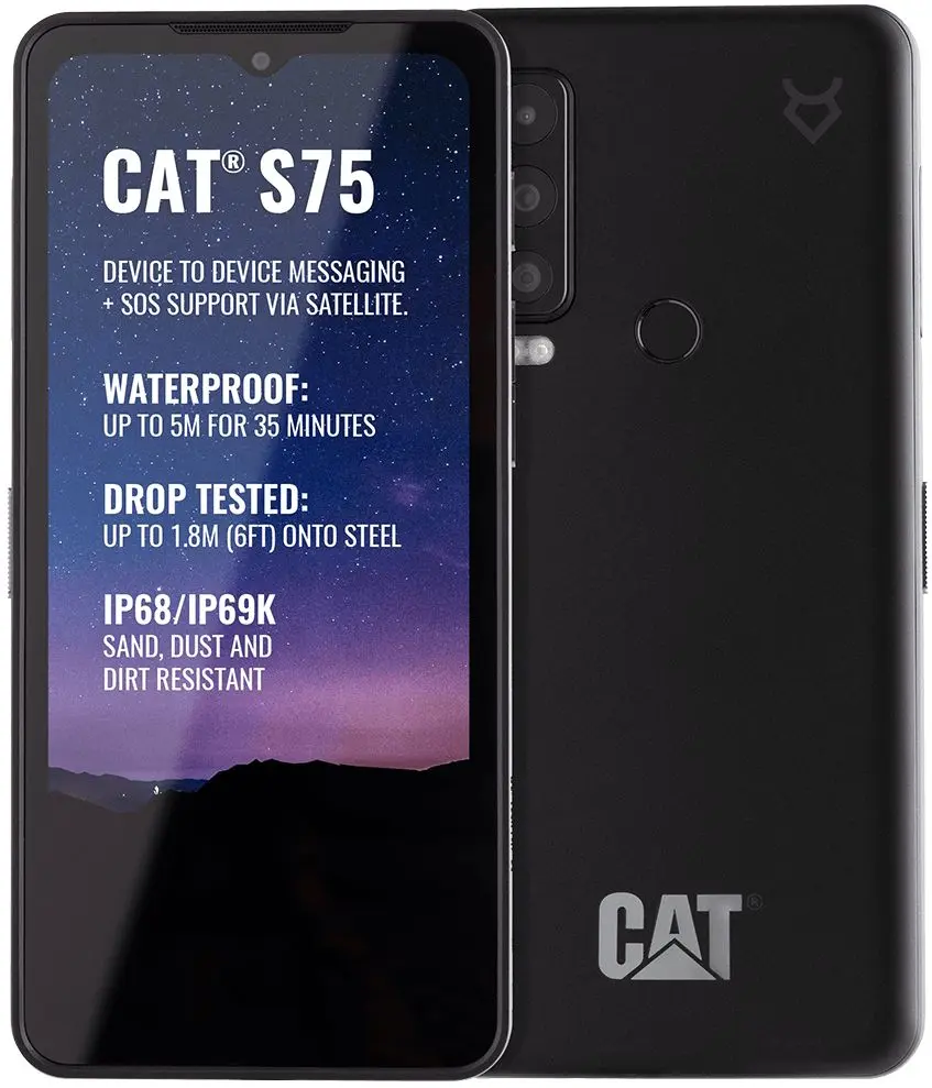 Telefon mobil Caterpillar S75 Dual 6GB/128GB (Black)