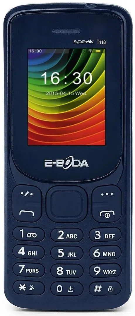 Telefon mobil E-Boda Freeman Speak T 118 (Blue)