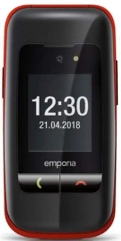 Telefon mobil Emporia One V200 (Black/Red)