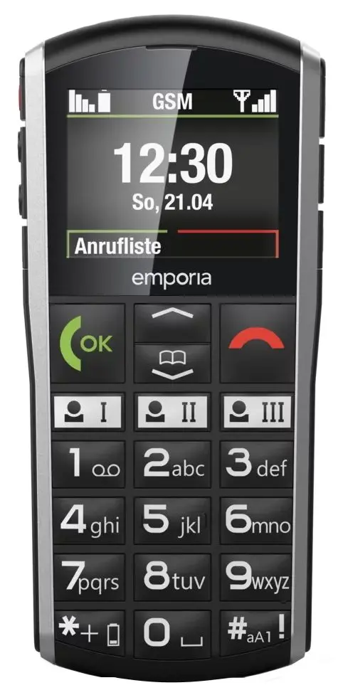 Telefon mobil Emporia Simplicity V27 320MB/640MB (Black)