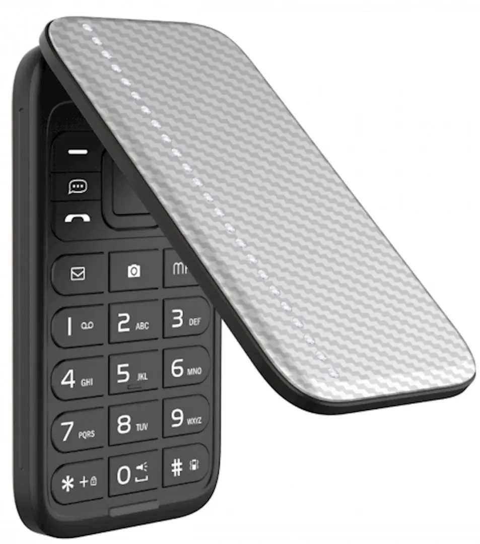 Telefon mobil Energizer E282SC 512MB/4GB (Silver/Black)