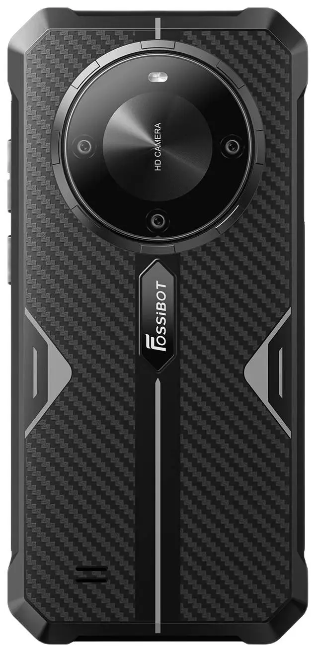 Telefon mobil Fossibot F105 4/64GB + Charger (Carbon Black)