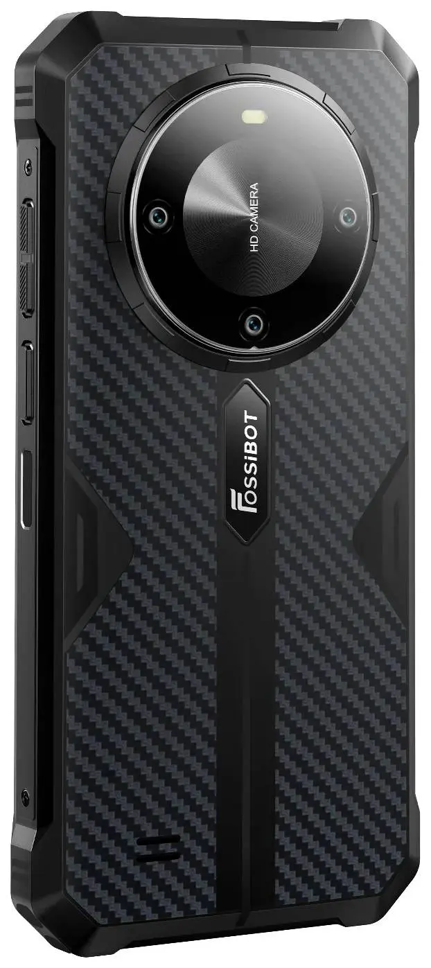Telefon mobil Fossibot F105 4/64GB + Charger (Carbon Black)
