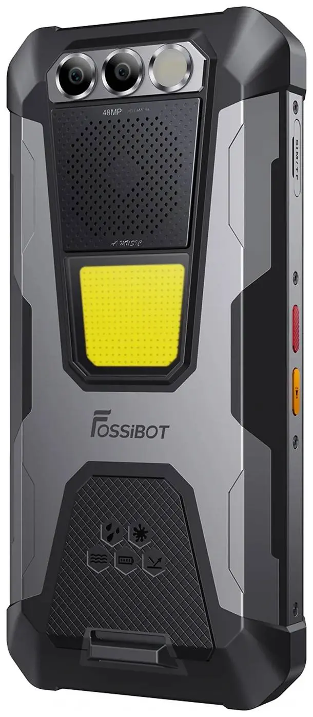 Мобильный телефон Fossibot F106 Pro 8/256GB + Charger (Gray) - 7