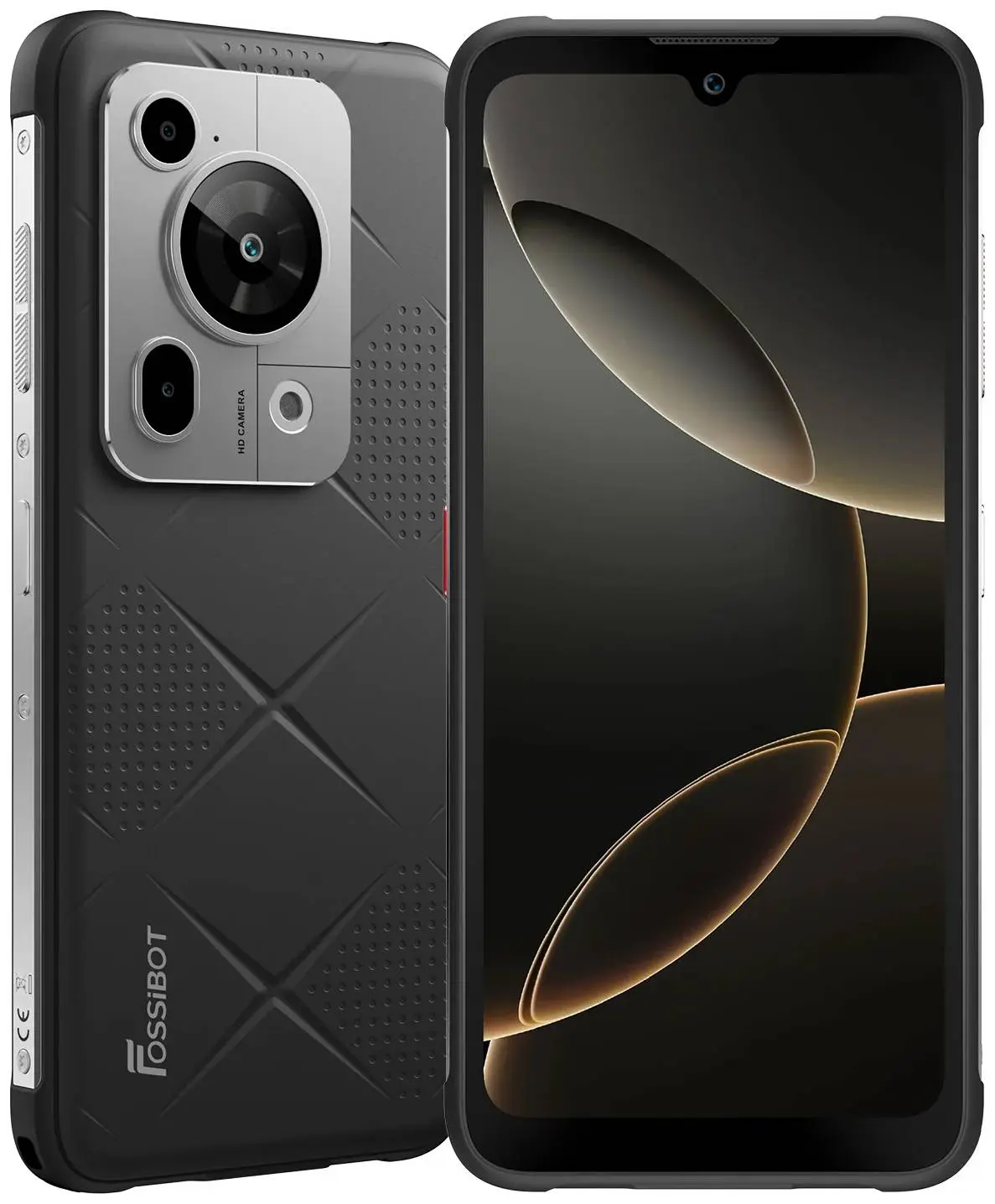 Мобильный телефон Fossibot F112 Pro 8/256GB + Charger (Black)