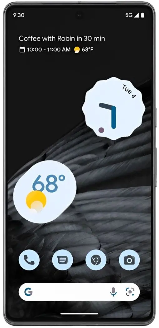 Telefon mobil Google Pixel 7 Pro 12GB/128GB (Snow Black)