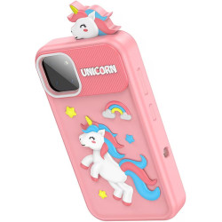 Telefon mobil pentru copii Hoco Y103 (Pink) Thumb