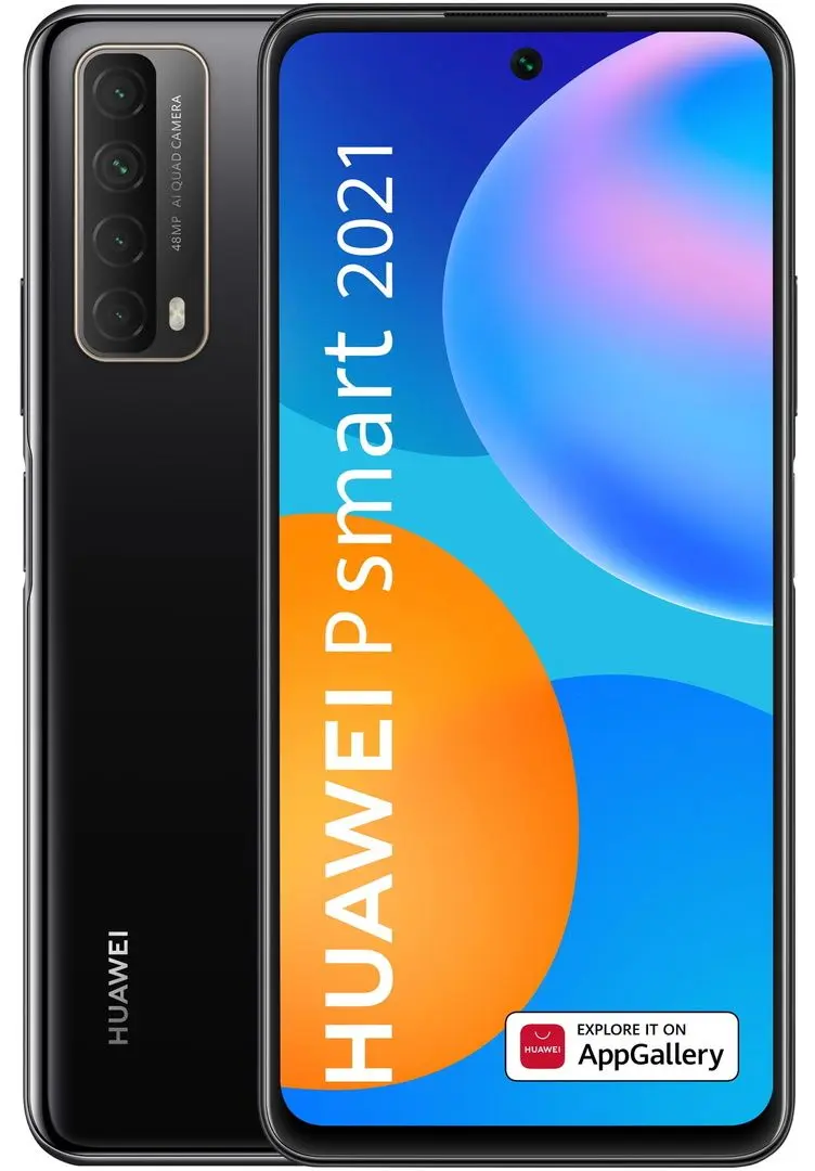 Telefon mobil Huawei P Smart Dual Sim 2021 4GB/128GB (Black)