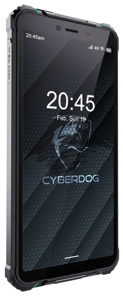 Telefon mobil iHunt Cyber Dog 4G Duos 4GB/32GB (Black/Green) - 3