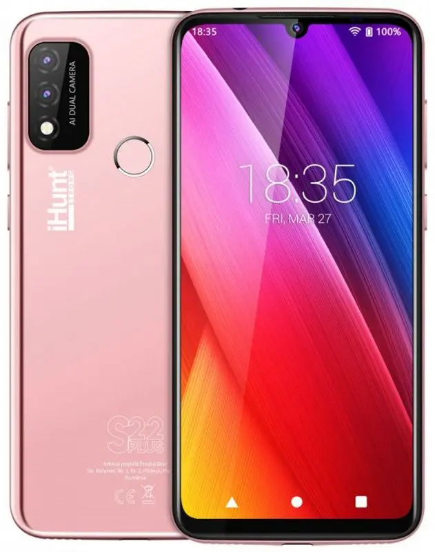 Telefon mobil iHunt S22 Plus 2Gb/16Gb (Pink) - 3