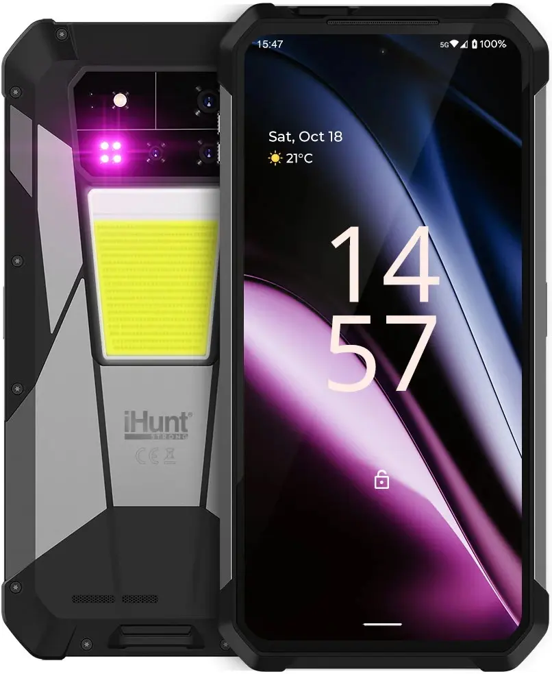 Telefon mobil iHunt Tank 4 Pro 16/512GB (Black/Silver)