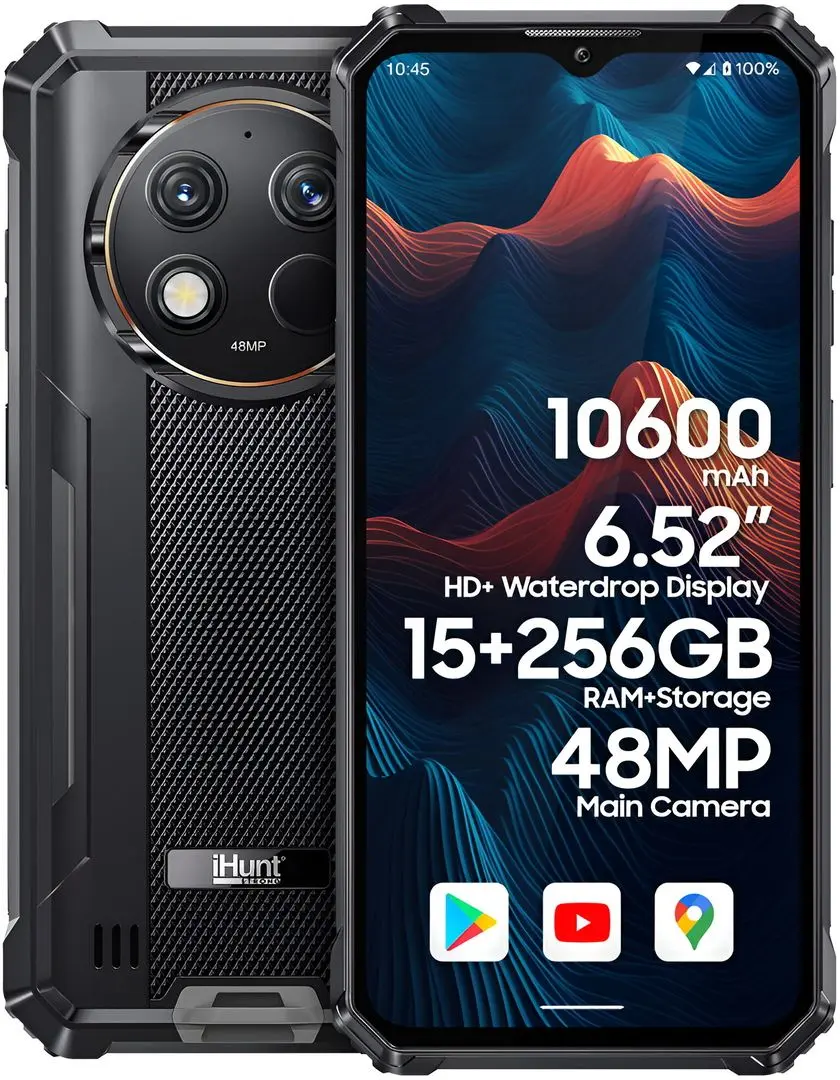 Мобильный телефон iHunt Titan P15000 Ultra Dual 8GB+7GB Virtual/256GB (Black) - 5