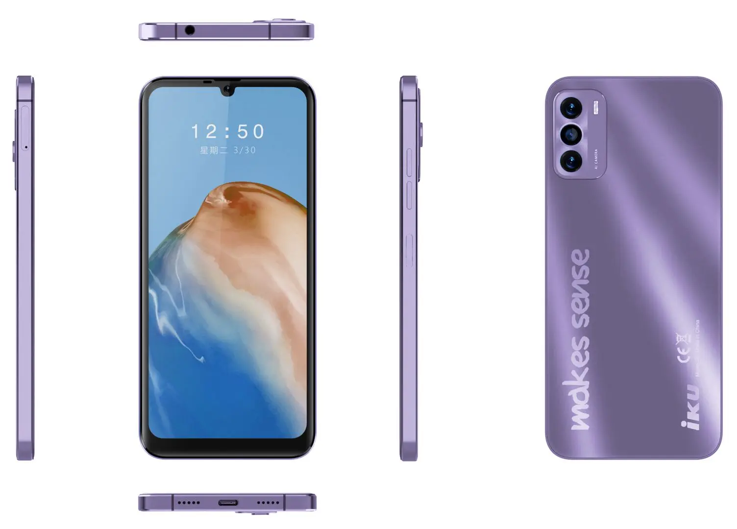 Telefon mobil IKU X8 Dual 7GB/64GB (Starlight Purple)