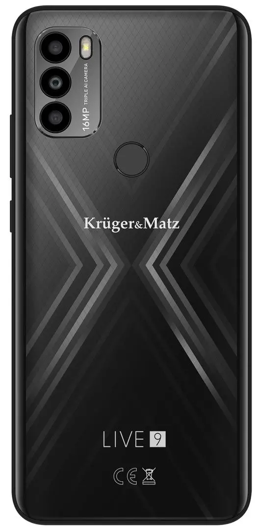 Telefon mobil Kruger&Matz Live 9 KM0497-B Dual 4GB/64GB (Black)