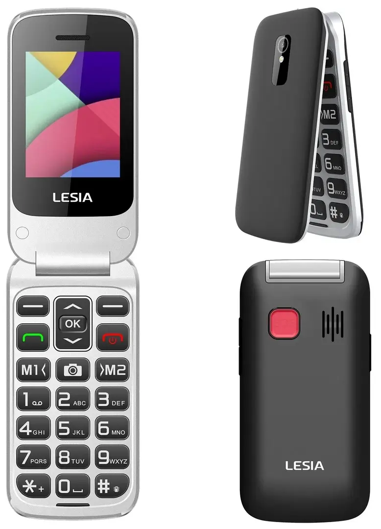 Мобильный телефон LESIA Flip F1 (Grey) - 2