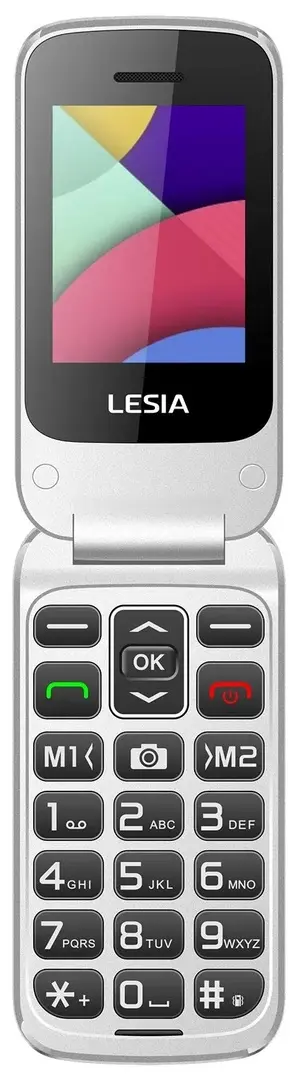 Мобильный телефон LESIA Flip F1 (Grey)