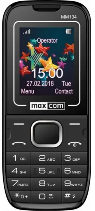Мобильный телефон Maxcom Classic MM134 Black