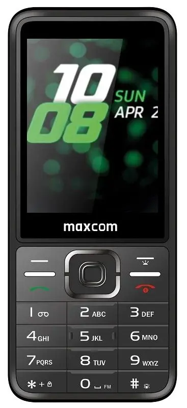 Мобильный телефон Maxcom Classic MM244 Dual 8MB (Black)