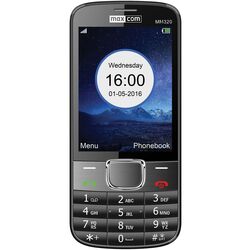 Мобильный телефон Maxcom Classic MM320 (Black/Silver)