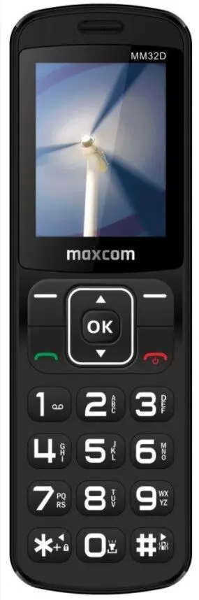 Мобильный телефон Maxcom Comfort MM32D (Black) - 2