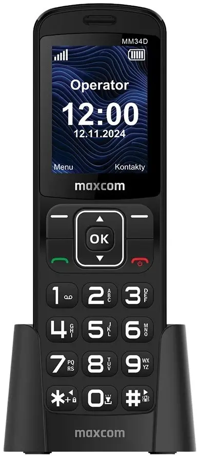 Telefon mobil Maxcom Comfort MM34D 4G (Black)