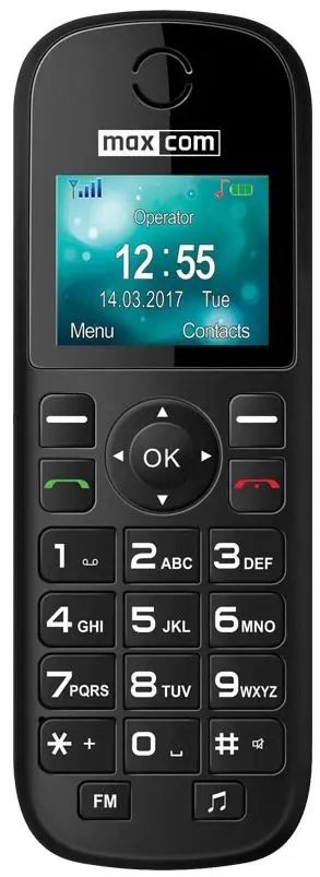 Мобильный телефон Maxcom Comfort MM35D (Black) - 2