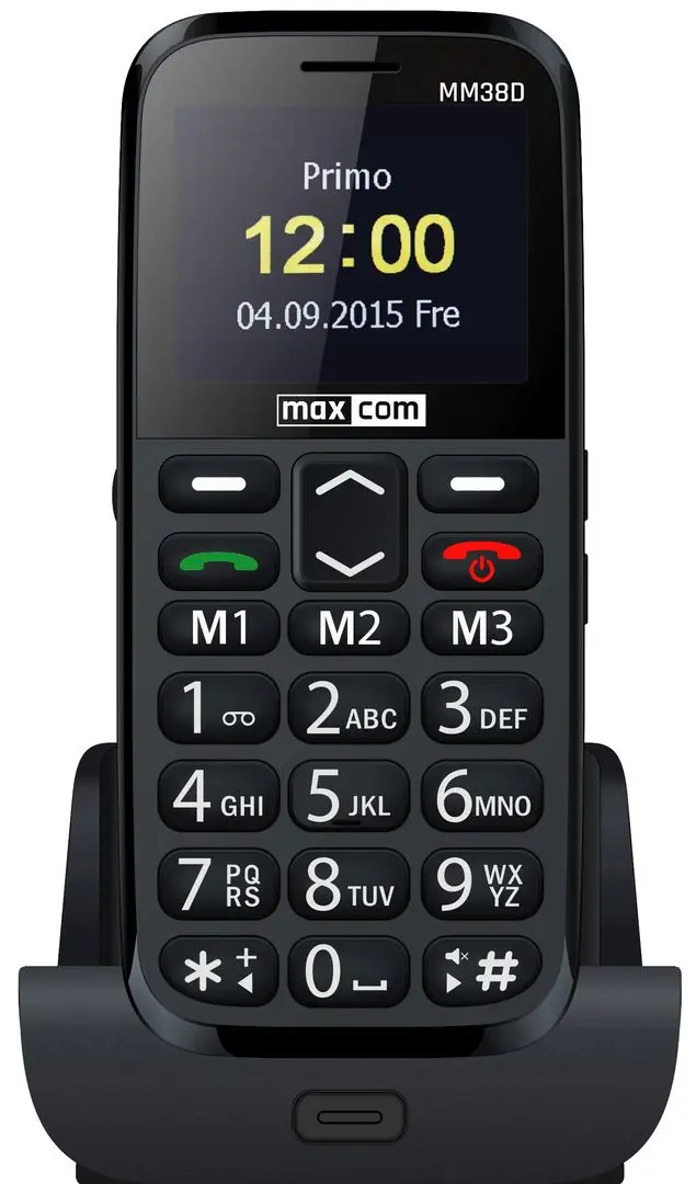Мобильный телефон Maxcom Comfort MM38D (Black)
