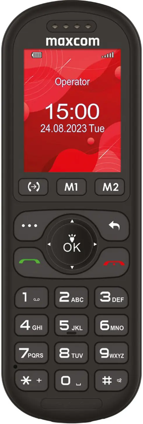 Мобильный телефон Maxcom Comfort MM39D SE (Black) - 2